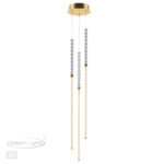 6639/33L HIGHTECH ODL24 225 металл/античная бронза/белые бусы из акрила Подвесной светильник IP 20 LED 33W 3500K 220V MONELLA — изображение 6