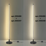 359347 KONST NT24 056 черный Светильник линейный светодиодный IP20 LED 16W 170-265V 3000K 1232Лм VITZ — изображение 4