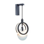 5422/17WL HIGHTECH ODL_EX25 083 черный/металл/алебастр Настенный светильник LED 17W 3000K 986Лм MERCURY — изображение 3