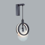 5422/17WL HIGHTECH ODL_EX25 083 черный/металл/алебастр Настенный светильник LED 17W 3000K 986Лм MERCURY — изображение 4