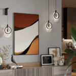 5422/17WL HIGHTECH ODL_EX25 083 черный/металл/алебастр Настенный светильник LED 17W 3000K 986Лм MERCURY — изображение 5