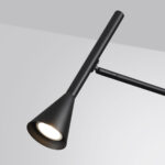 7031/1W HIGHTECH ODL25 271 Настенный светильник с выкл. черный/металл IP20 GU10 LED 10W 220V IZZY — изображение 3