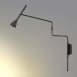 7031/1W HIGHTECH ODL25 271 Настенный светильник с выкл. черный/металл IP20 GU10 LED 10W 220V IZZY — изображение 8