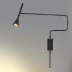 7031/1W HIGHTECH ODL25 271 Настенный светильник с выкл. черный/металл IP20 GU10 LED 10W 220V IZZY — изображение 9