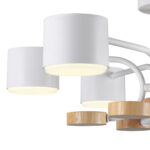 8231/6C COMFI LN26 336 белый, металл/дерево/пластик Светильник потолочный LED GX53 6*9W 220V RONDO — изображение 8