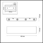 7107/8WL HIGHTECH ODL26 441 Настенный светильник бронза/металл IP20 LED 8W 3000K 220V MAGNUM — изображение 2