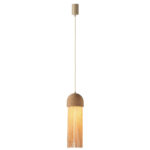7073/1 ECODESIGN ODL26 187 Подвесной светильник бежевый/пробка/нити/металл IP20 LED GU10 5W 220-240V CORK — изображение 5