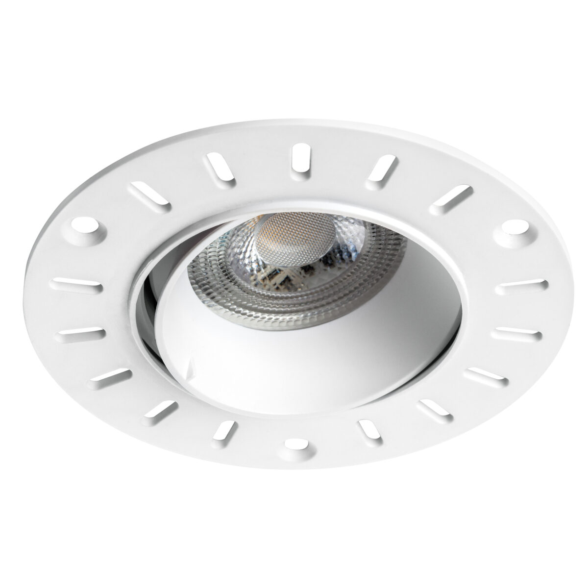 012006 Рамка (светильник) PVC д/LED-модулей 941хх и LED-ламп D50мм ANELLO ROUND БЕЛЫЙ — изображение 6