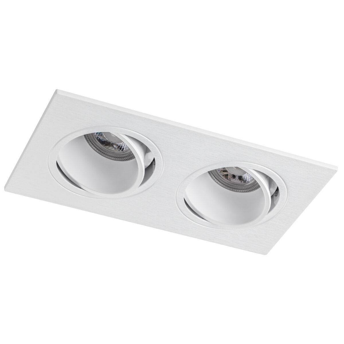 012626 Рамка (светильник) PVC д/LED-модулей 941хх и LED-ламп D50мм SINGO 2X QUAD БЕЛЫЙ — изображение 7