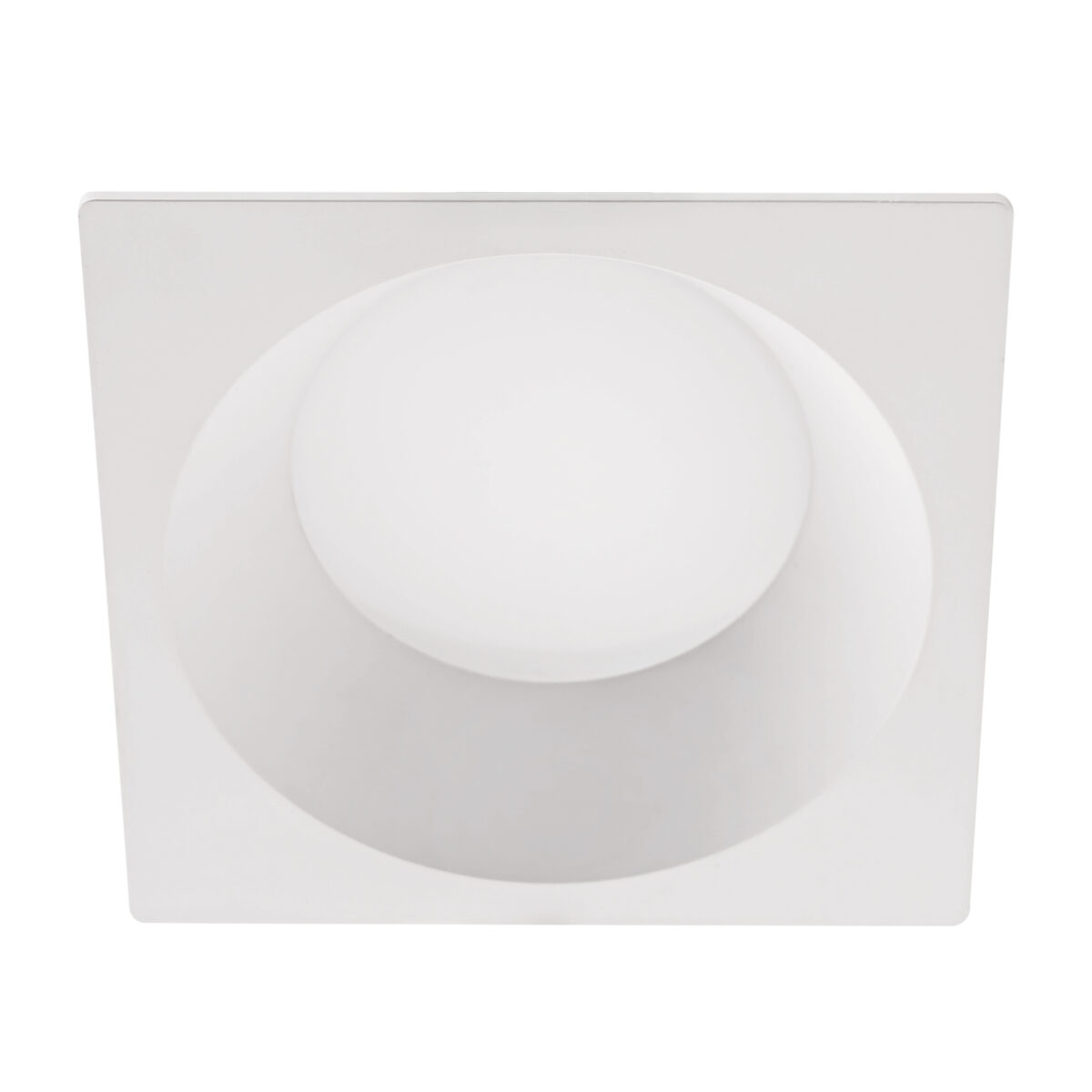012926 Рамка (светильник) PVC д/LED-модулей 941хх и LED-ламп D50мм PIANO QUAD БЕЛЫЙ IP65 — изображение 3
