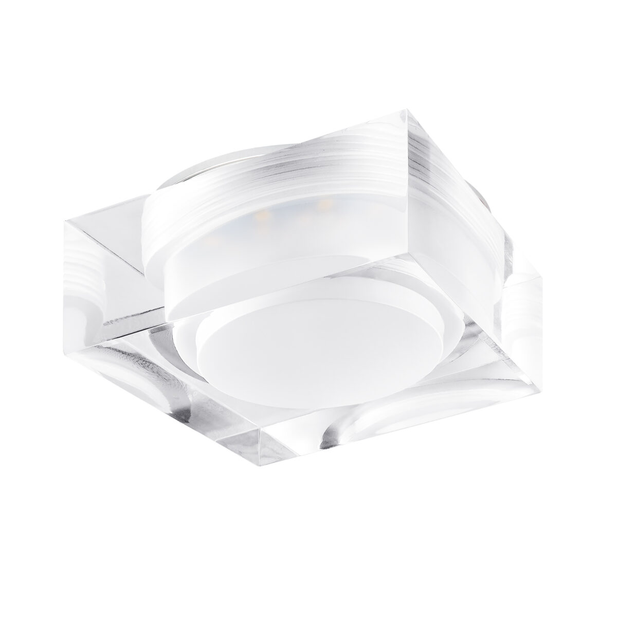 070244 Светильник ARTICO QUA LED 5W 400LM ХРОМ/ПРОЗРАЧНЫЙ/МАТОВЫЙ 4000K — изображение 2