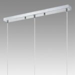 8102/3A COMFI LN26 408 хром/прозрачный металл/металл Подвес Е14 3*40W 220V ISHA — изображение 8