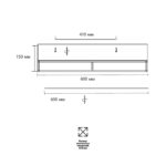 7723/100L AVRA LED SN 593 Светильник металл/пластик/белый/черный/золотой LED 100Вт 3000-6000K D600 IP20 пульт ДУ LOFTY — изображение 3
