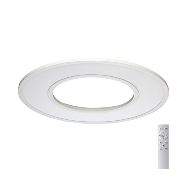 7718/42L MITRA LED SN 000 Светильник металл/акрил/белый LED 42Вт 3000-6500К D485 IP20 пульт ДУ ALTAIR