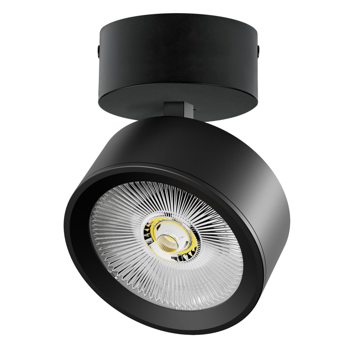 A5637SO Светильник ALTA PRO накладной LED 30W 3510LM 36G ЧЕРНЫЙ 3000K с накл. чашей (215637 + 215017 + 215010-30) — изображение 1
