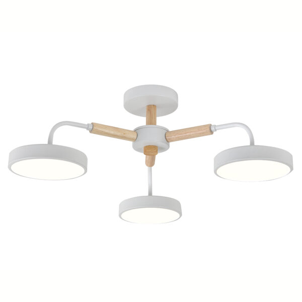 Escada 10270/3 LED*60W White/Wood