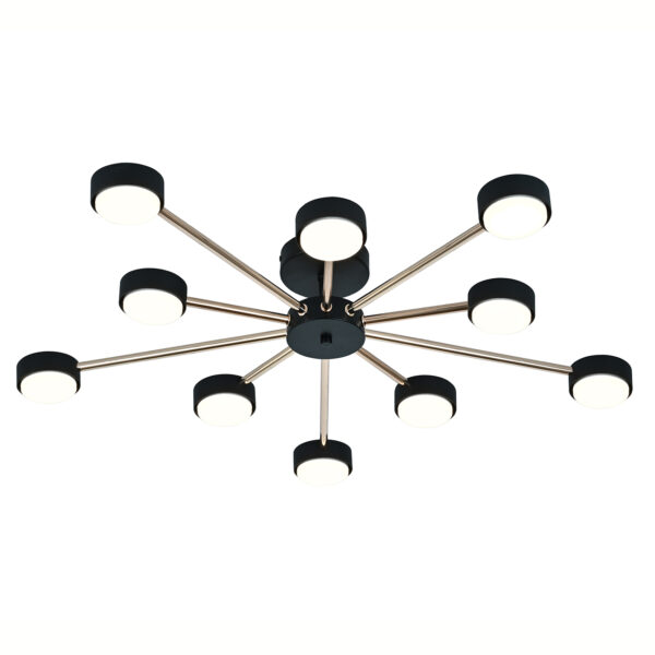 120008/10R GX53*15W Black/Gold