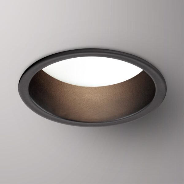 359235 SPOT NT23 536 черный Светильник встраиваемый светодиодный IP20 LED 9W 220V 540Лм 3000К TRAN