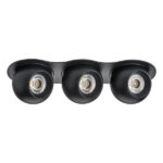 i637727272 Светильник INTERO LED 9W*3 850LM*3 24G ЧЕРНЫЙ 3000K (217637+217072+217072+217072)
