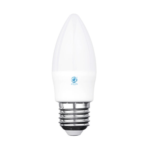 206127 LED C37-PR 6W E27 3000K (60W)
