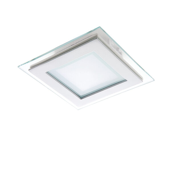 212020 Светильник ACRI QUA LED 6W 480LM БЕЛЫЙ/ПРОЗРАЧНЫЙ 3000K