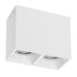 213366 Рамка (светильник) PVC д/LED-модулей 941хх и LED-ламп D50мм RULLO 2x QUAD БЕЛЫЙ — изображение 5
