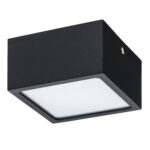 213927 Светильник ZOLLA QUAD LED-SQ 10W 780LM ЧЕРНЫЙ 4000K IP44 — изображение 2