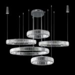 10135/5 Chrome Подвесной светильник LOFT IT Crystal ring — изображение 2