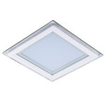 212042 Светильник ACRI QUA LED 18W 1250LM БЕЛЫЙ/ПРОЗРАЧНЫЙ 4000K