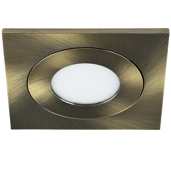212182 Светильник LEDDY QUAD LED 3W 240LM БРОНЗА 3000K
