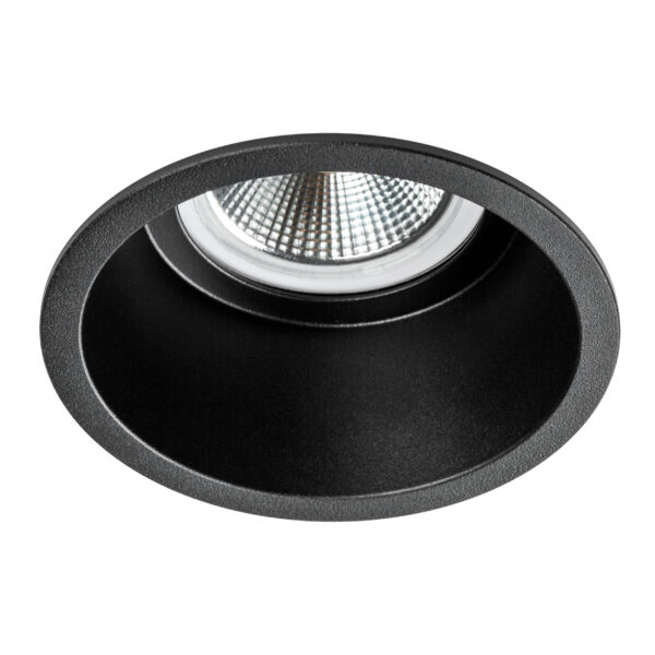 010057 Светильник LEVIGO BASE Round X1 MR16 ЧЕРНЫЙ
