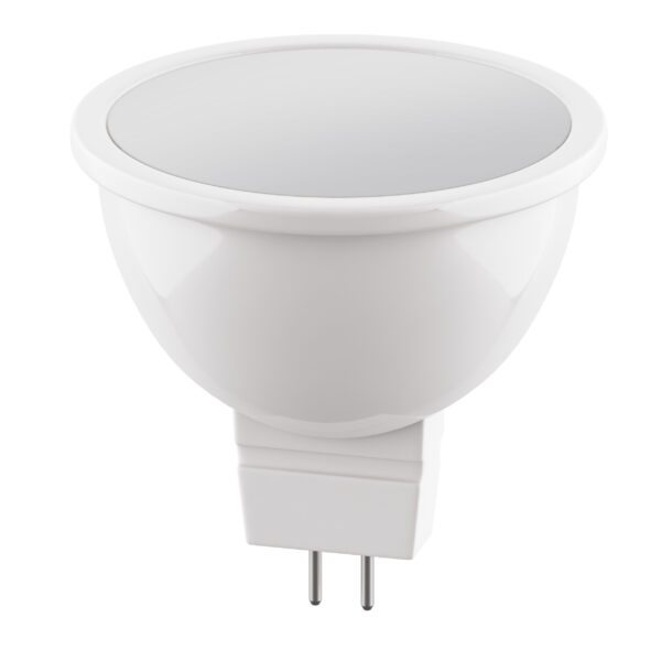 940212 ЛАМПА энергосберегающая LED 220V MR16 G5.3 6.5W=60W 325LM 120G FR 3000K 20000H