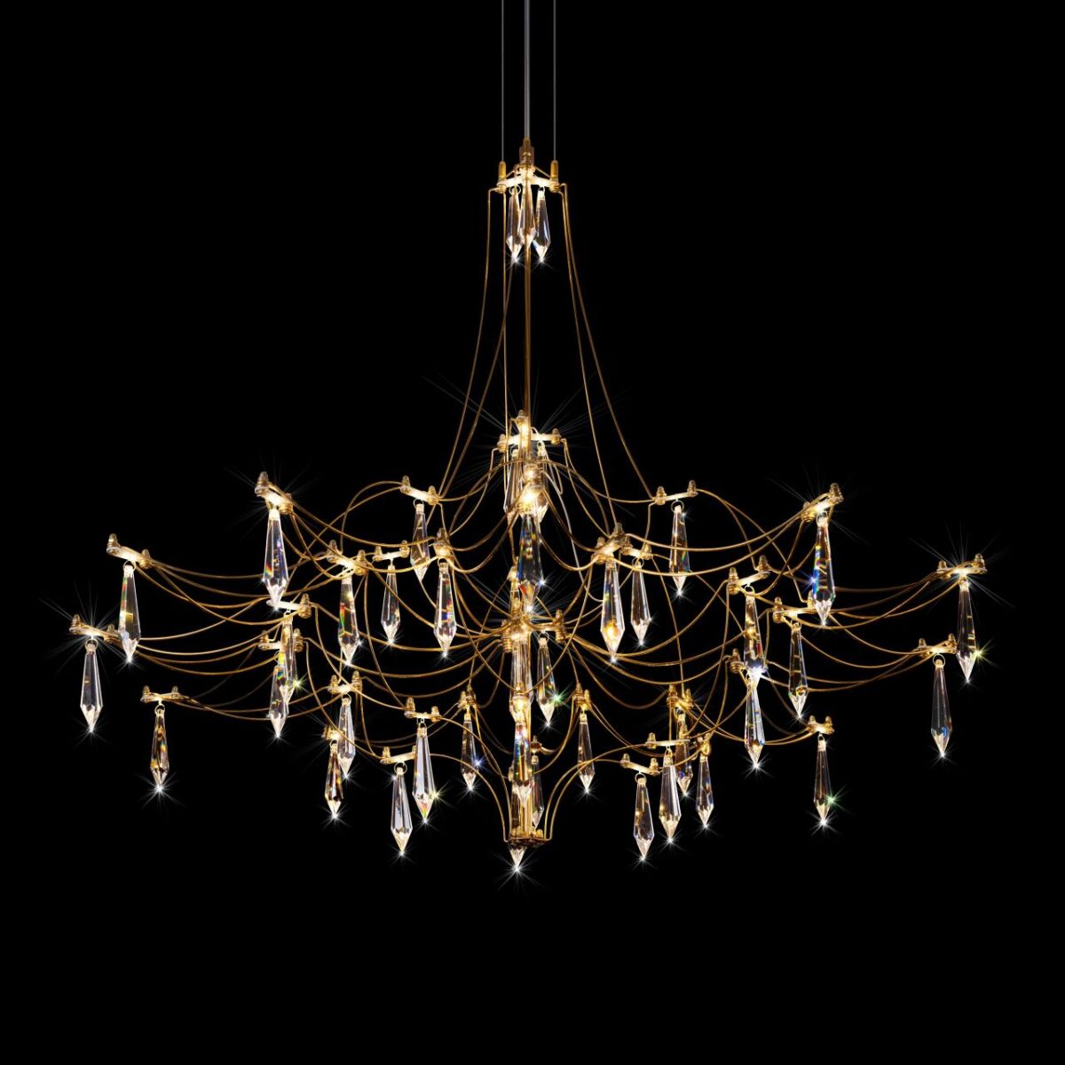 10588/800 Gold Asfour Подвесной светильник LOFT IT Mira — изображение 3