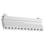 359745 PORT NT25 256 белый Светильник однофазный трехжильный трековый с переключ. цв. температуры IP20 LED 12W 180-265V 2700К/3200К/4000К EOS — изображение 5