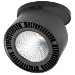 214847 Светильник FORTE INCA LED 40W 3400LM 30G ЧЕРНЫЙ 4000K