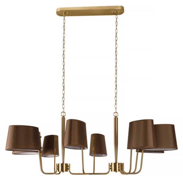 10527/8 Brass Подвесной светильник LOFT IT Hilton