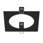 217817 Рамка INTERO 111 QUADRO ЧЕРНЫЙ