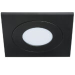 212188 Светильник LEDDY QUAD LED 3W 240LM ЧЕРНЫЙ 4000K