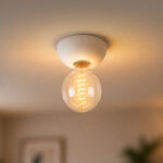 216616 Светильник PVC SOLIDO E27 1x15W (led) E27 БЕЛЫЙ IP20 — изображение 2