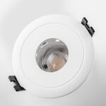 012206 Рамка (светильник) PVC д/LED-модулей 941хх и LED-ламп D50мм ANELLO ROUND БЕЛЫЙ