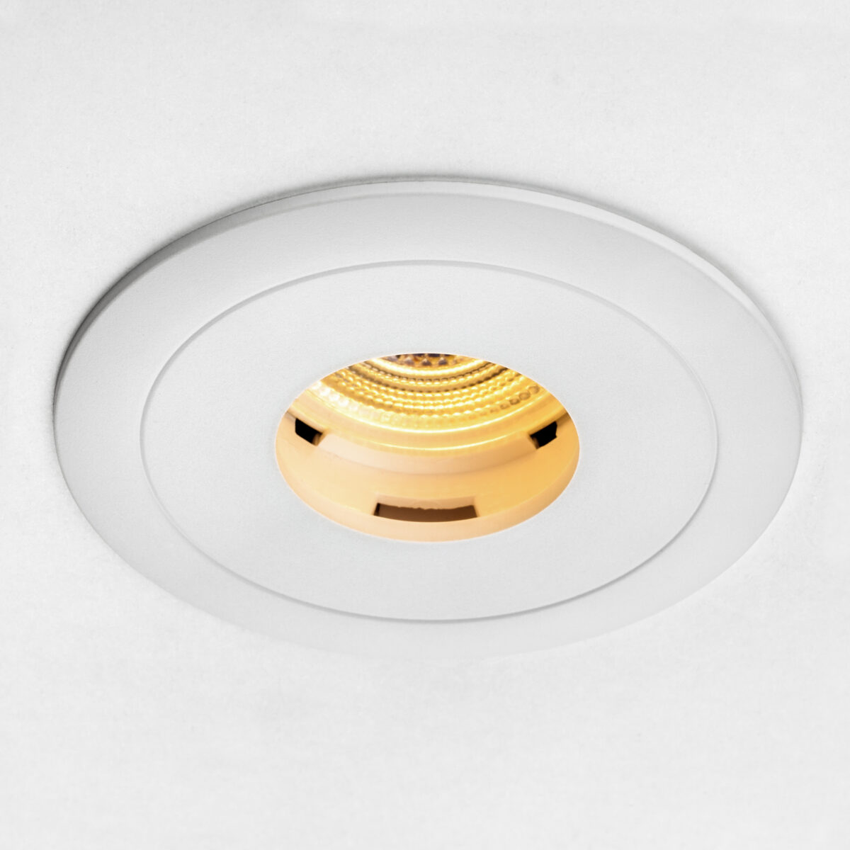 012206 Рамка (светильник) PVC д/LED-модулей 941хх и LED-ламп D50мм ANELLO ROUND БЕЛЫЙ — изображение 3