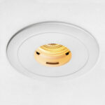 012206 Рамка (светильник) PVC д/LED-модулей 941хх и LED-ламп D50мм ANELLO ROUND БЕЛЫЙ — изображение 3