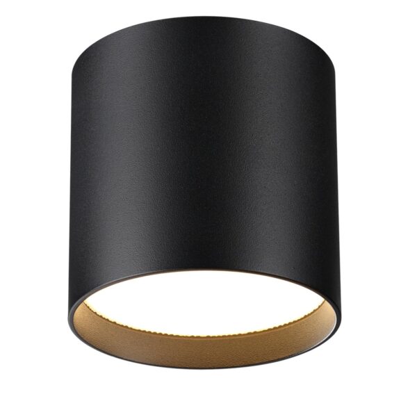 7129/8CL HIGHTECH ODL26 325 Потолочный светильник черный/металл IP20 LED 8W 480Лм 3000K/4000K/6000K 120° 220-240V OBEN