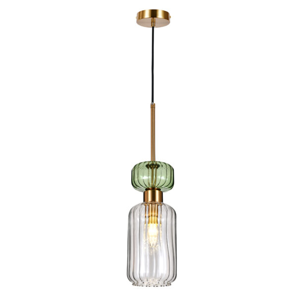 Escada 1141/1S E14*60W Antique copper/Green/Clear