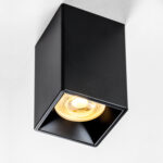 213337 Рамка (светильник) PVC д/LED-модулей 941хх и LED-ламп D50мм RULLO QUAD ЧЕРНЫЙ — изображение 3