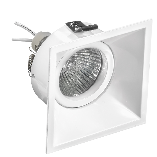 214506 Светильник DOMINO QUADRO MR16 БЕЛЫЙ