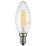 933704 Лампа энергосберегающая LED FILAMENT 220V C35 E14 6W=65W 400-430LM 360G CL 4000K 30000H