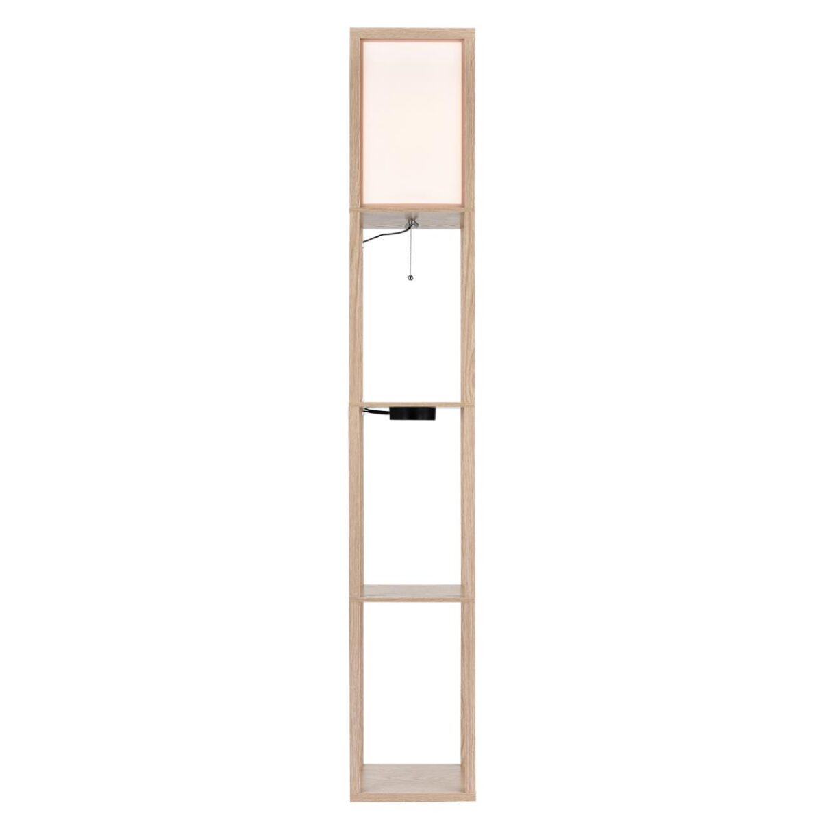 8091/1F COMFI LN26 459 дерево/белый, дерево/текстиль Торшер Е27 1*60W 220V PRACTIC — изображение 8
