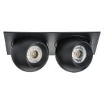 i5277474 Светильник INTERO LED 9W*2 850LM*2 24G ЧЕРНЫЙ 4000K (217527+217074+217074)