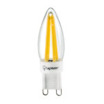 940474 Лампа энергосберегающая LED 220V C35 G9 5W=40W 280LM 360G 4000K 20000H